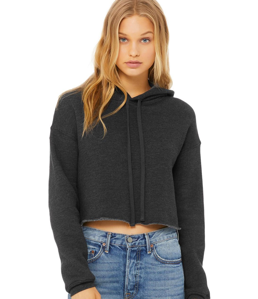 Ladies crop sales hoodie